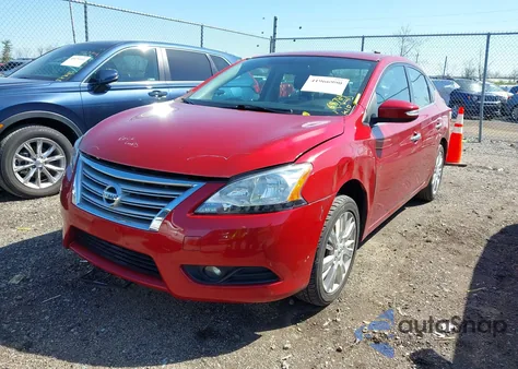 2014 Nissan Sentra Sl из США, поврежденный, VIN 3N1AB7AP2EY263240